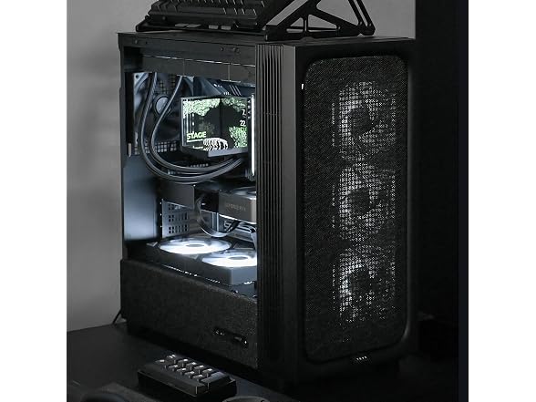 TRYX FLOVA Black Mid-Tower ATX PC Case