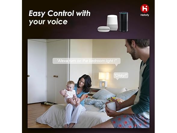 helloify GU10 LED Smart, 2 Pk