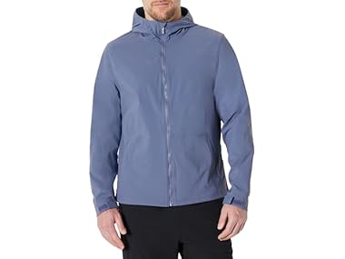 $8.99, Was $34.90, 74% Off! Amazon Essentials Mens Water Repellent Jacket dealfomo