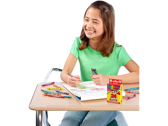 Cra-Z-Art 24ct Crayons Pack