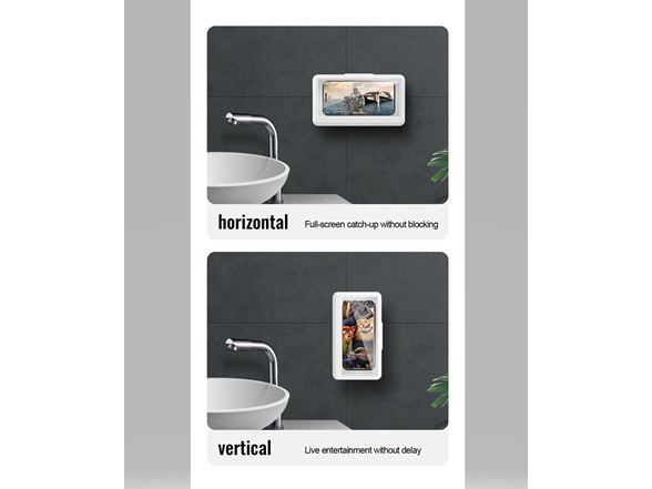Waterproof Shower 360Degree Phone Holder