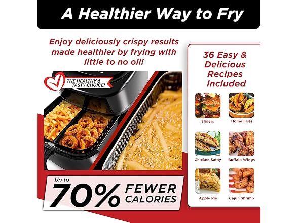 Nuwave 6-quart Brio Healthy Digital Air Fryer