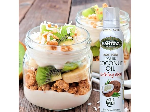 Mantova Coconut Oil, 100% Pure Cooking Oil Spray