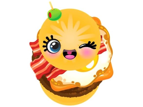 Puffy Puffs 3D Characters Stickers 10Pk