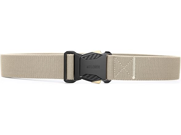 MILORDE Men's Tactical Belt 36"-38"