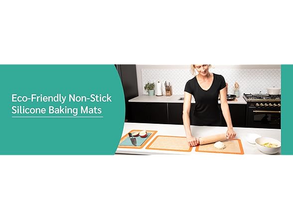 Non-Stick Silicone Baking Mats