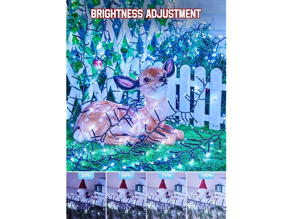 eLightBulb Outdoor Christmas Tree Lights