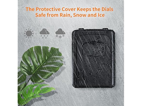 Fayleeko Wall Mounted, Portable Lock Box