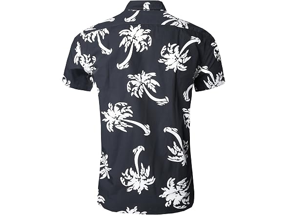 Nutexrol Men (M) Hawaiian Short Sleeve Palm Shirts
