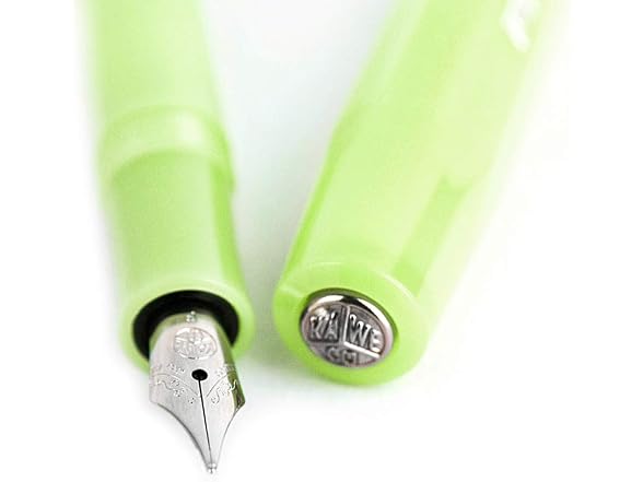 Kaweco Frosted Sport Fountain Pen Lime, Novelty)