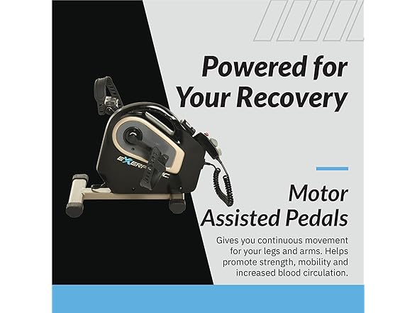 Exerpeutic Motorized Under Desk Exercise Bike