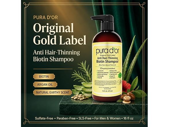 PURA D OR 16 Oz Original Gold Label Anti