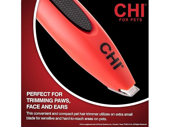 CHI for Pets Small Area Pet Hair Trimmer