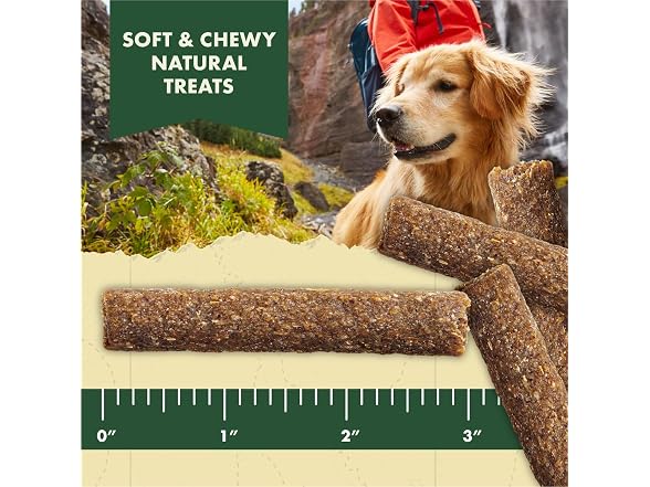 Zuke's Adventure Sticks Natural Dog Treats, 6oz Pouch