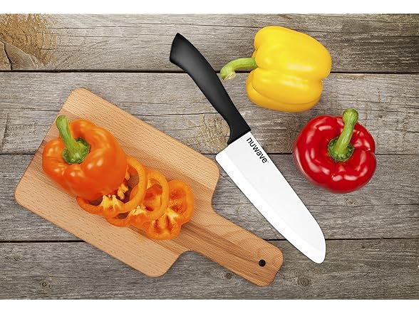 Nuwave 4-piece White Ceramic Knife Set 