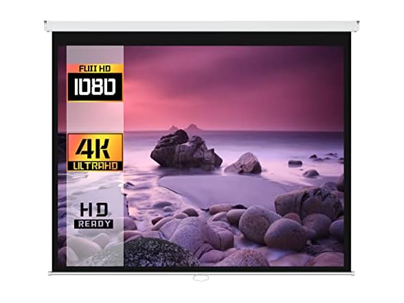 ProHT 84" Manual Projection Screen