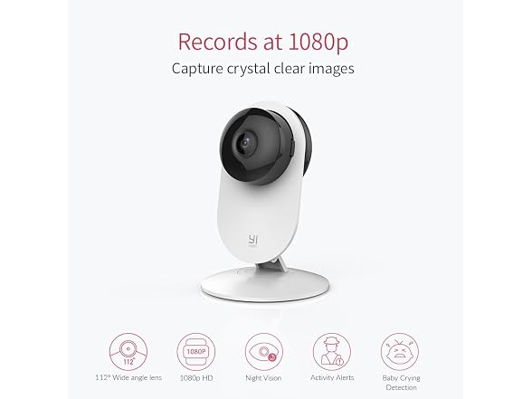 YI 1080p Indoor Wi-Fi Security Camera