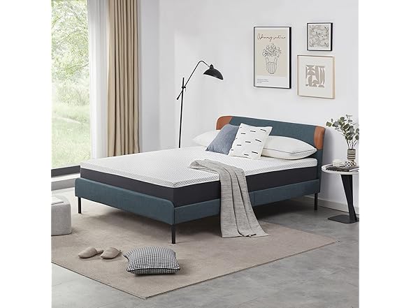 yoyomax Queen Bed Frame with Headboard