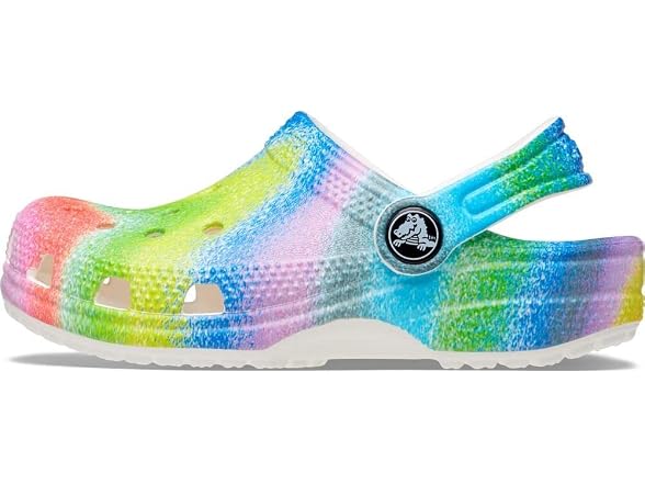 Crocs Unisex-Child Classic Tie Dye Clogs