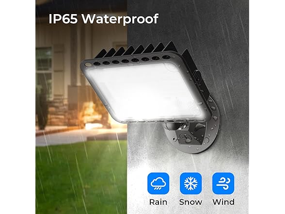 CINOTON 65W LED Outdoor Flood Lights
