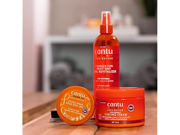 CANTU Shea Butter Extra Hold Edge Stay Gel