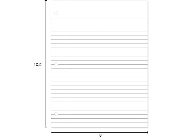 Mead Loose Leaf Paper, Wide Ruled, 200 Sheet
