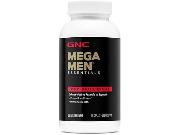 GNC Mega Men One Daily Multivitamin 60ct