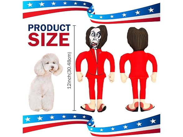 Republican Dogs Nancy Pelosi Novelty Dog Chew