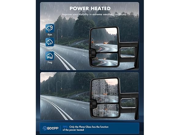 Towing Mirrors Chevy GMC 1988-98