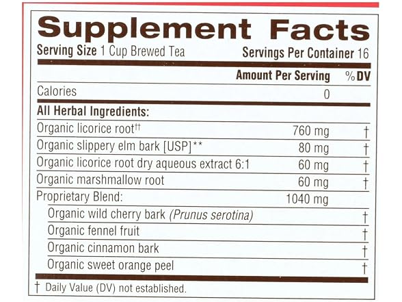 Traditional Medicinals Organic Throat Coat