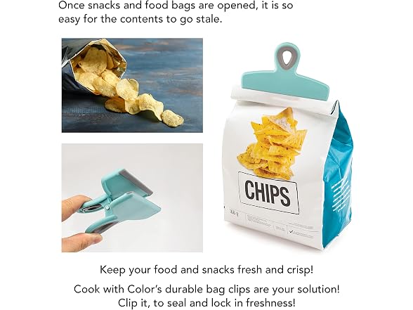 Bag Clips - Heavy Duty Chip Clip