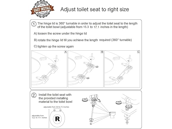 Sanilo Toilet Seat ROUND, Choose Color