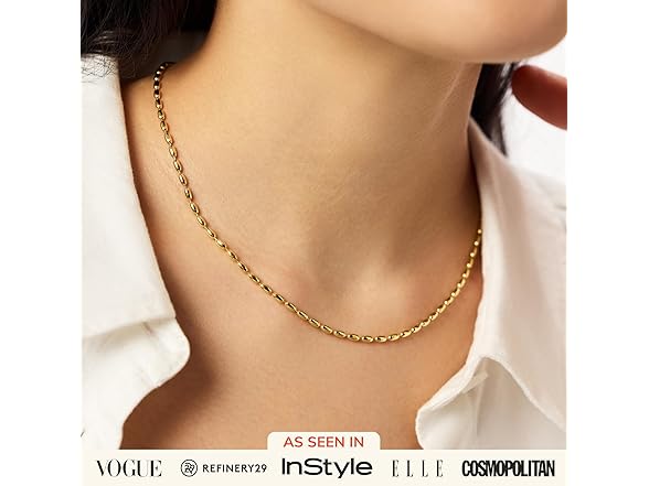 Ana Luisa Jewelry Gold Necklace 18 Inch