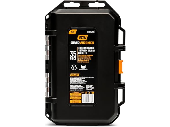 GEARWRENCH 36pc 3/8" Mechanics Tool Set