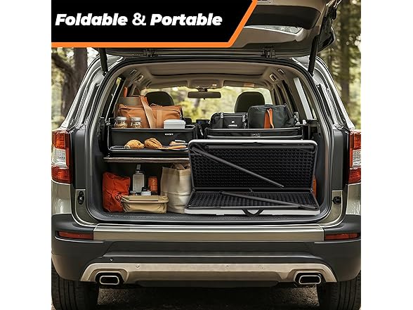 Outspurge 34" Portable Square Folding Table