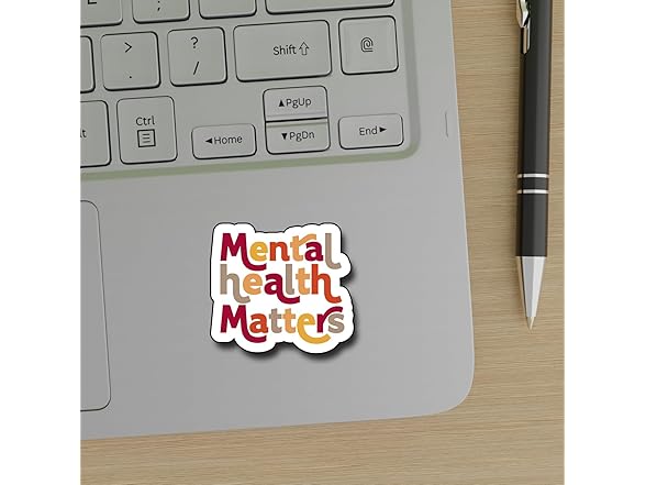 CATRACOS (3Pcs) Mental Health Matters Sticker