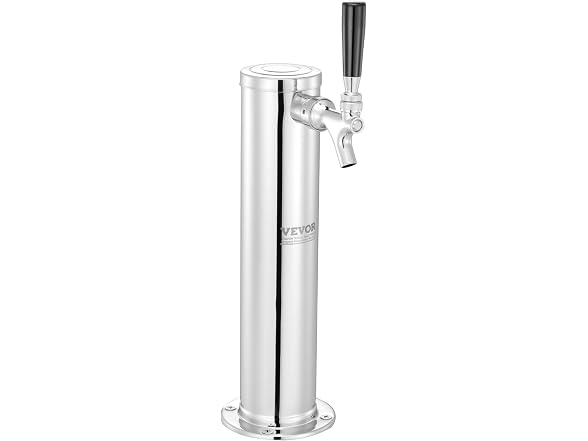VEVOR Kegerator Tower Kit, Single Tap