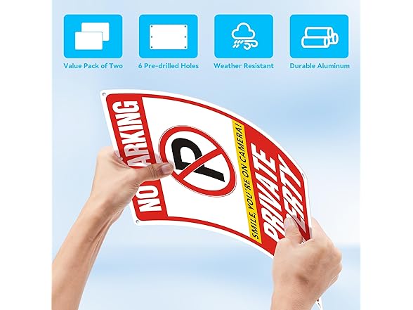 Koalaat No Parking Sign, 10 x 14 Inches
