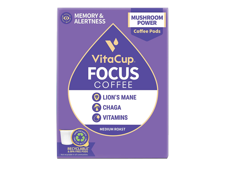 Vitacup Focus Coffee Pods (6 Boxes, 60 count)