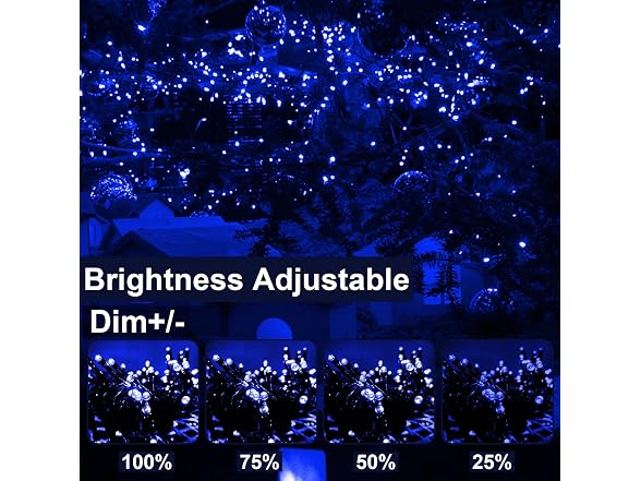 TURNMEON 66 Ft 200 LED Christmas String Lights Ch