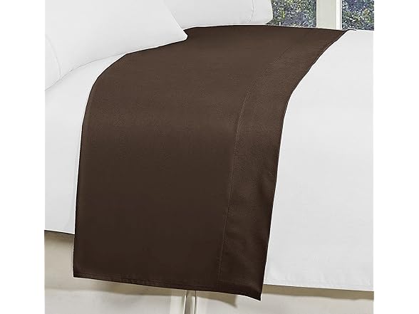 Elegant Comfort 2Pk Flat Sheet-Full/Queen