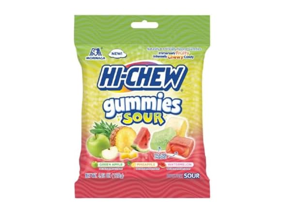 HI-CHEW Gummies Sour Candy Bag