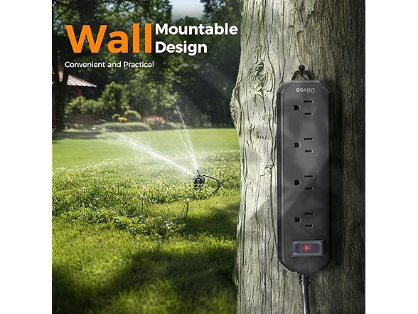 25 FT Waterproof Power Strip