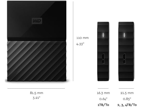 WD My Passport for Mac Portable External