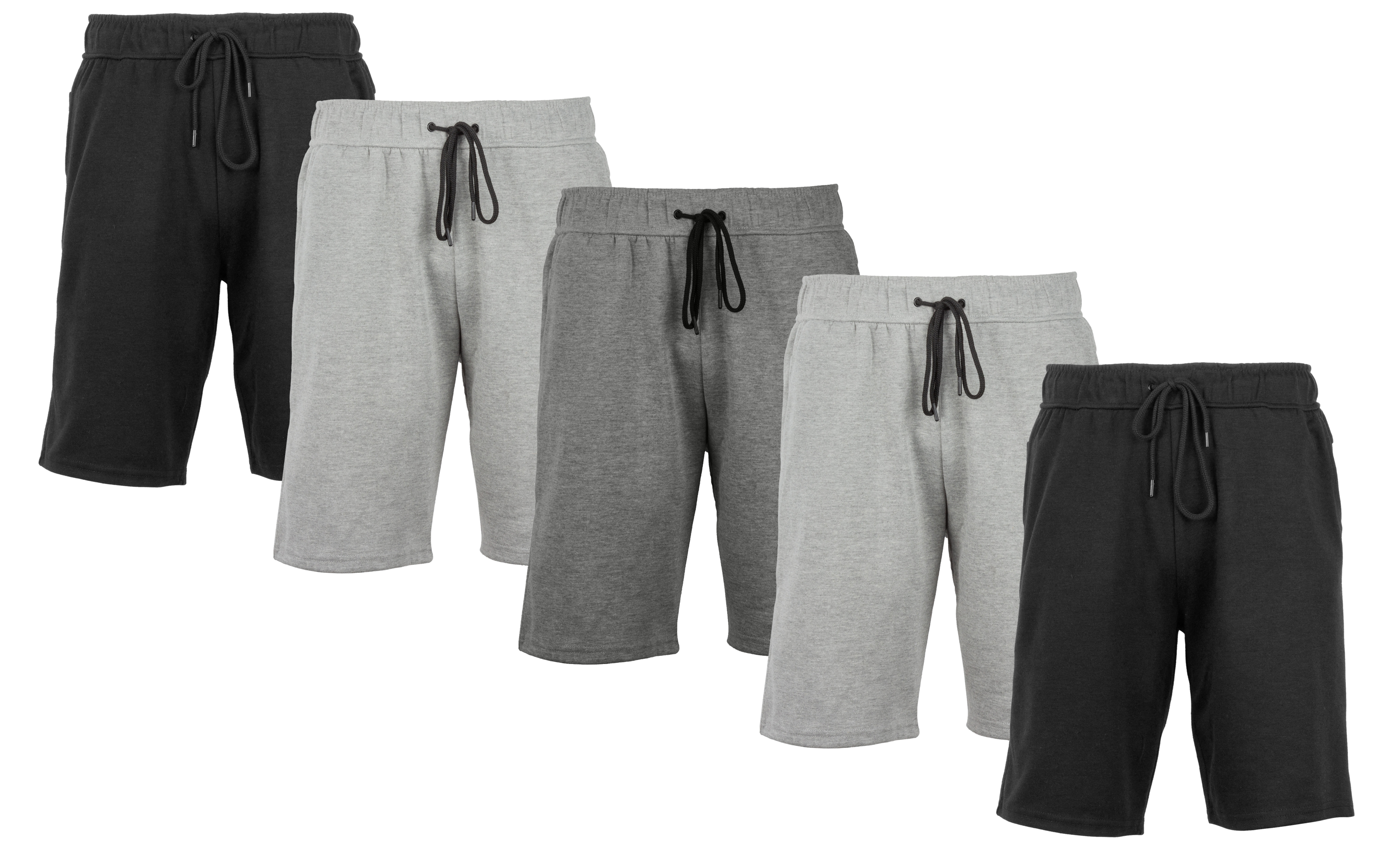 5Pk Mens T/F Performance Shorts (S-2XL) - Gallery 18