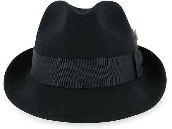 Hats In The Belfry Men (S) Trilby Snap Brim Dress
