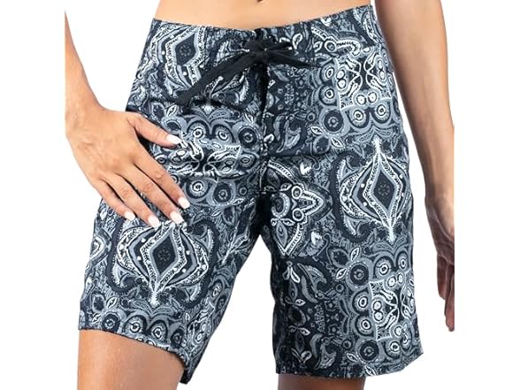 Kanu Surf Women's Black Board Short (12)