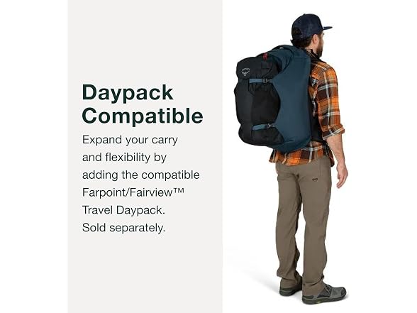 Osprey 10003677 O/S OspreyFarpoint 40L Men's Travel Back (Open Box)