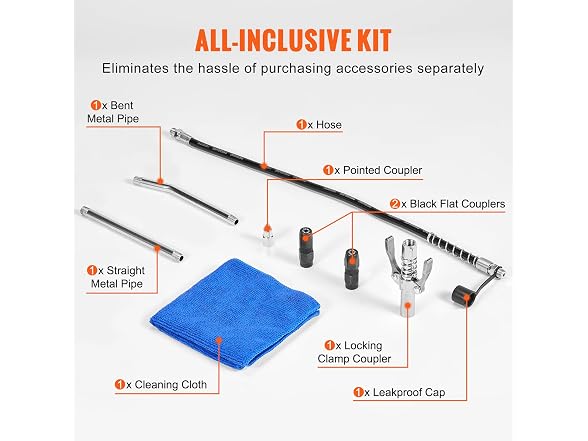 Pistol Grip Grease Gun, 6000 PSI, 14 OZ / 400