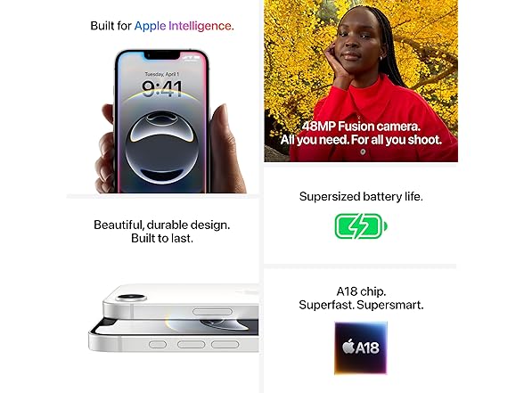 Apple iPhone 16e / 128GB / Black